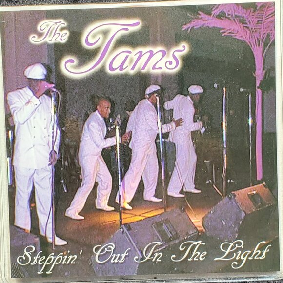 VINTAGE THE TAMS...STEPPIN' OUT IN THE LIGHT...CD..16 MUSIC SELECTIONS...1999 - Picture 1 of 2